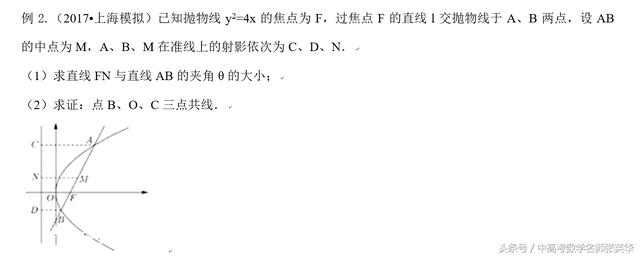 2018年高考数学压轴突破140 三点共线证法多，斜率向量均可做