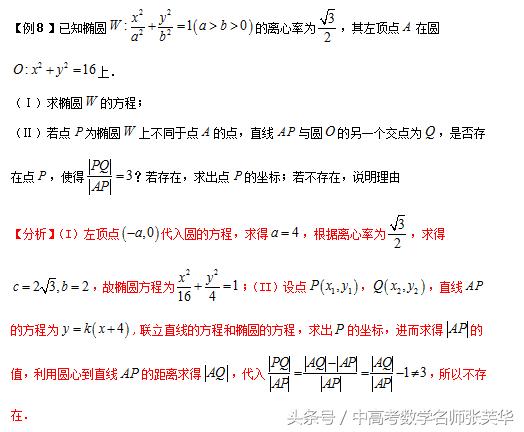 2018年高考数学压轴突破140 攻克圆锥曲线十大考点学法导航