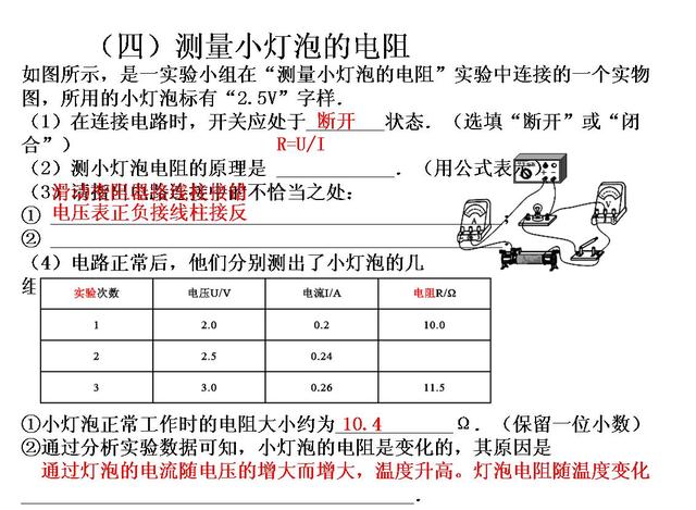 2018年中考物理实验探究题预测