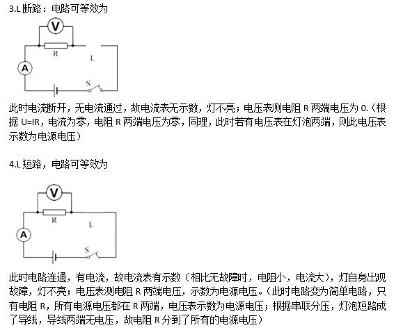 物理电路故障常考题基础分析，助力2018中考