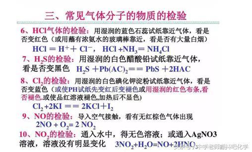 史上最全高中化学方程式总结，掌握这些高中化学方程式就都会了！