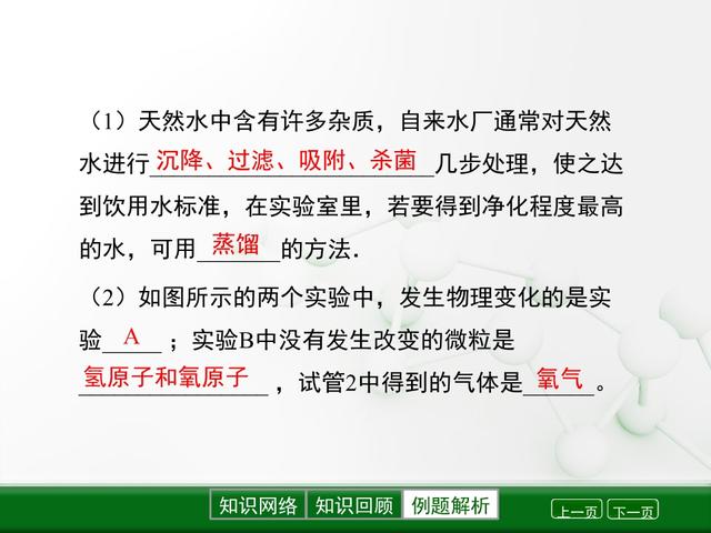 「初三化学」《自然界的水》全章知识点总结，送给初三小伙伴参考