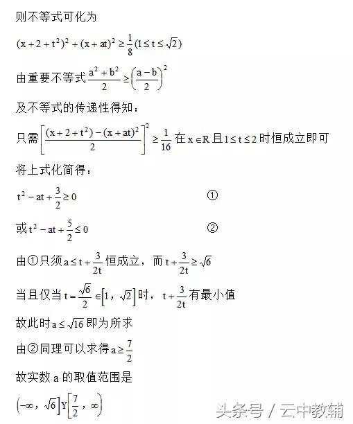 函数恒成立的10大转化策略，你掌握了吗？