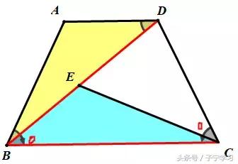 「初中数学」梯形+角等——转化为全等或相似