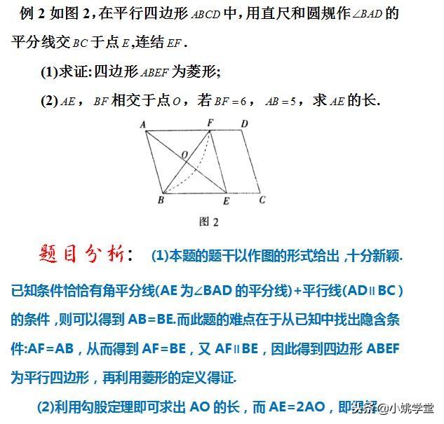 初中数学教学，四边形问题的解题模型归纳