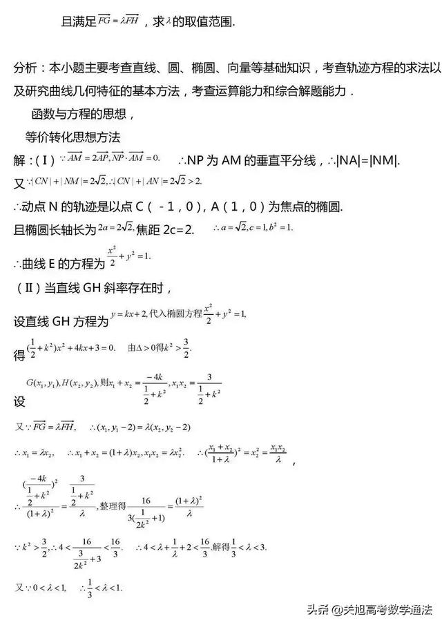 高考数学压轴题常考题型