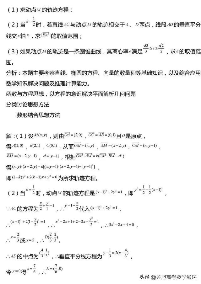 高考数学压轴题常考题型