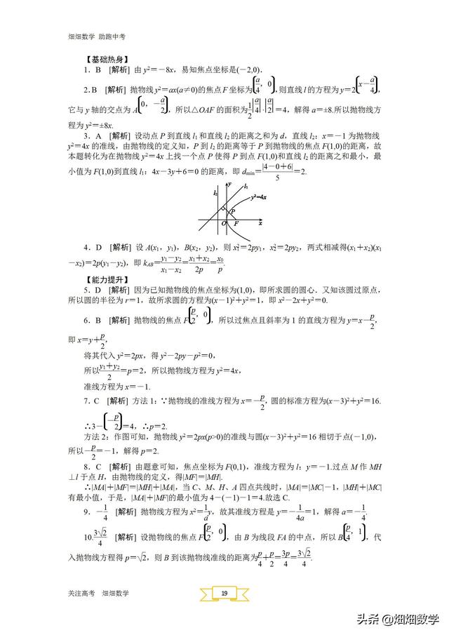 高考数学：圆锥曲线与方程（超级重点）