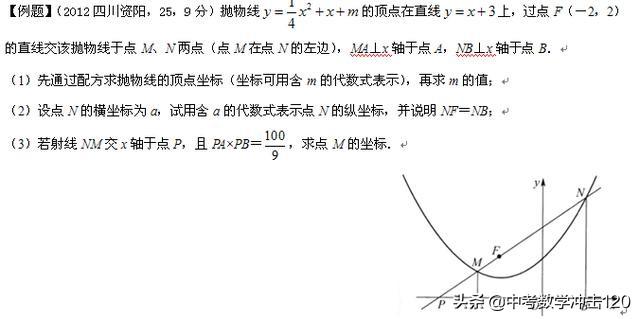 2019中考数学必做的12道压轴题，吃透了中考不下于120!