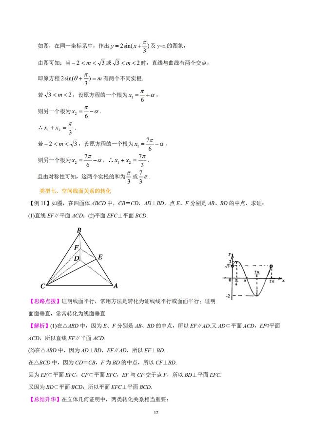 高中数学思想之转化与化归的思想（非常重要）