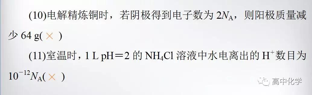 高考冲关     化学常用计量考点及解题策略