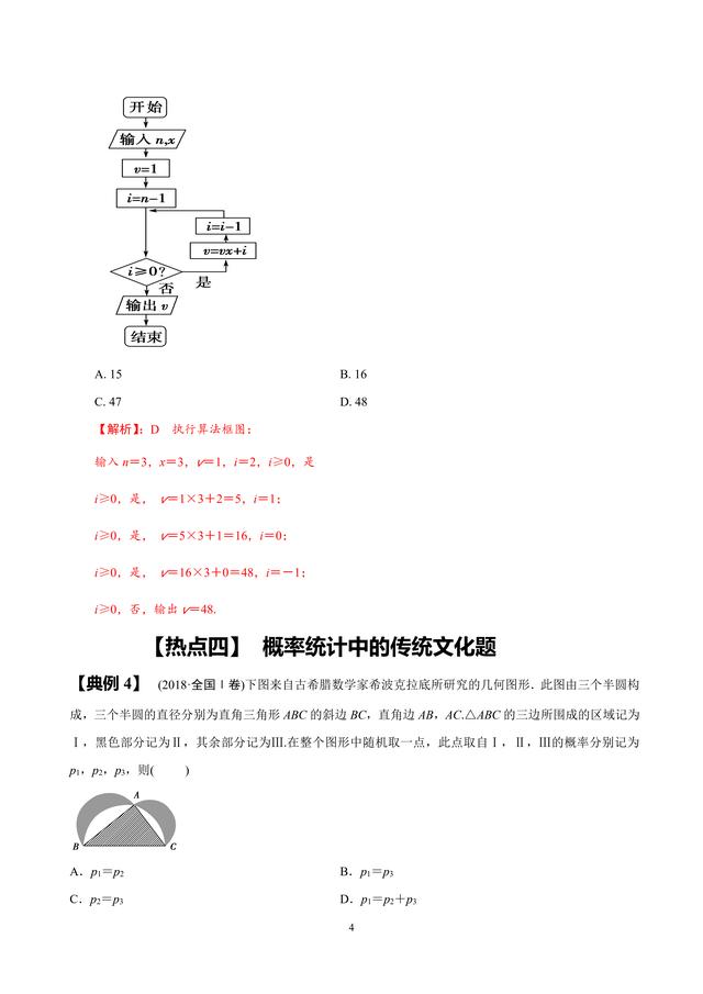 2019年高考数学：数学文化热点问题