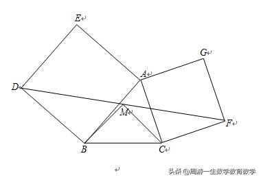 经典再现30——三角形外的正方形(二)答案