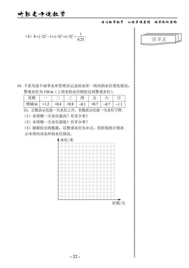 北师大版七年级上学期基础篇第6讲有理数综合复习