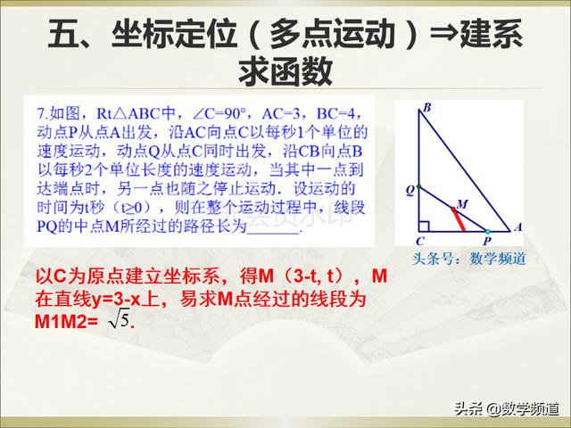 初中数学：动点路径问题数学解题思想大全