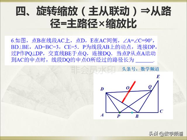 初中数学：动点路径问题数学解题思想大全