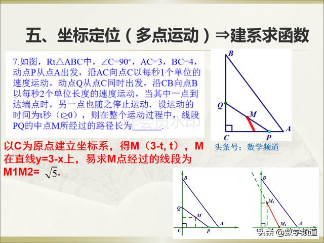 初中数学：动点路径问题数学解题思想大全