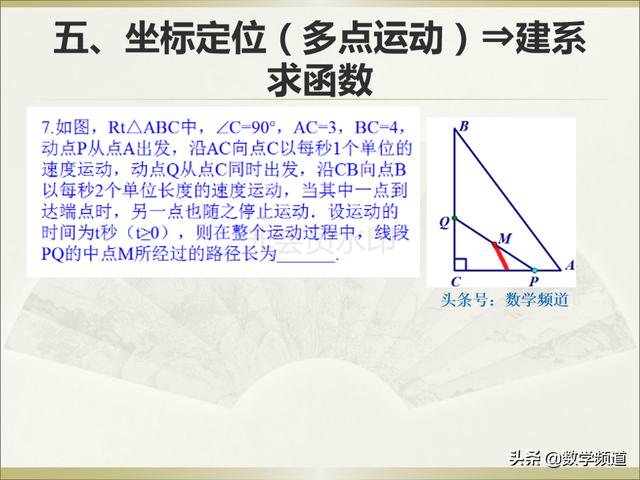 初中数学：动点路径问题数学解题思想大全