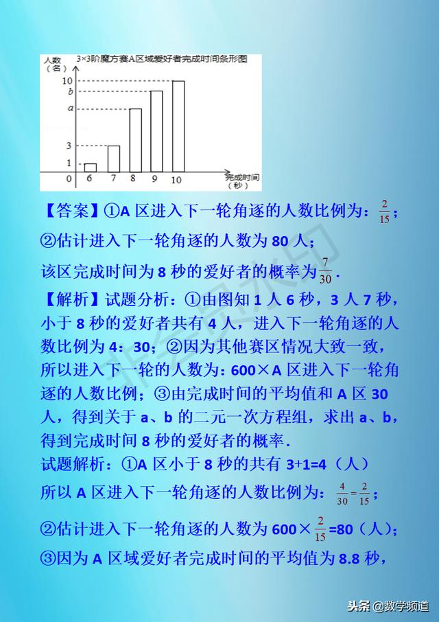 初中数学-黄金知识点-（二十）简单事件的概率