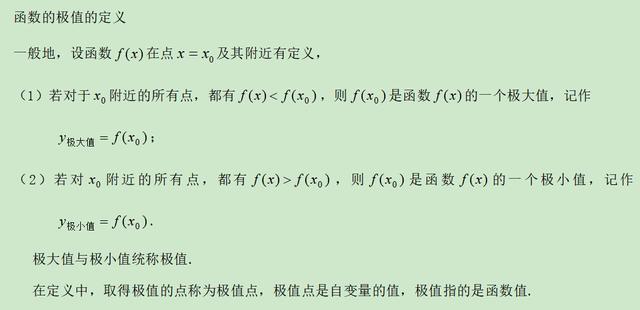 高考数学精讲知识点（11）：函数的极值和最值（基础）