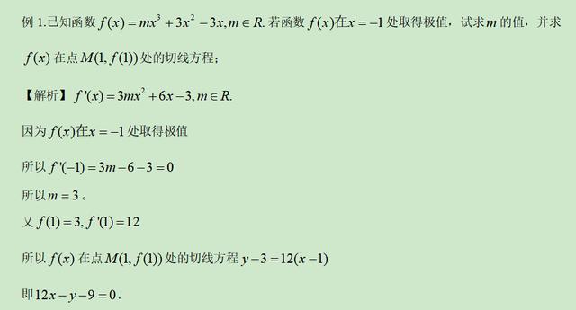 高考数学精讲知识点（11）：函数的极值和最值（基础）