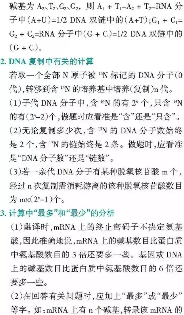 高中「物化生」必考题型&解题模板，让你答题准确率猛窜！