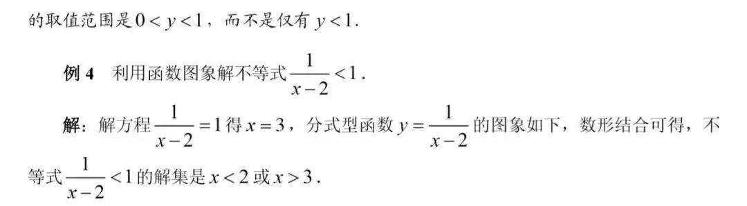 初高中数学衔接专题教程（10）——分式型函数的图像