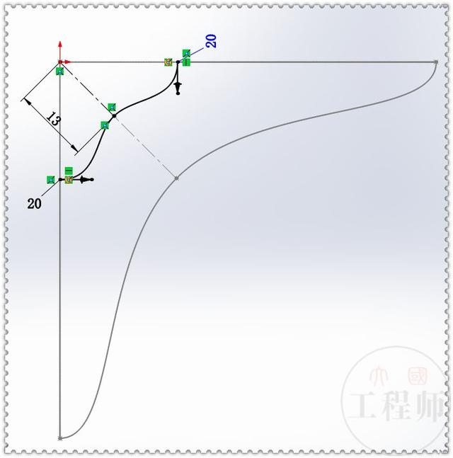 SolidWorks曲面画的鸢尾图形，这个图有点难，初学者估计画不出来