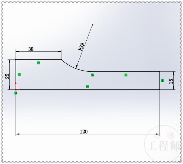 SolidWorks建模练习题：3D08_H05