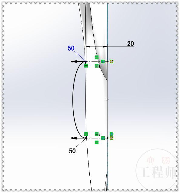 SolidWorks曲面画的鸢尾图形，这个图有点难，初学者估计画不出来