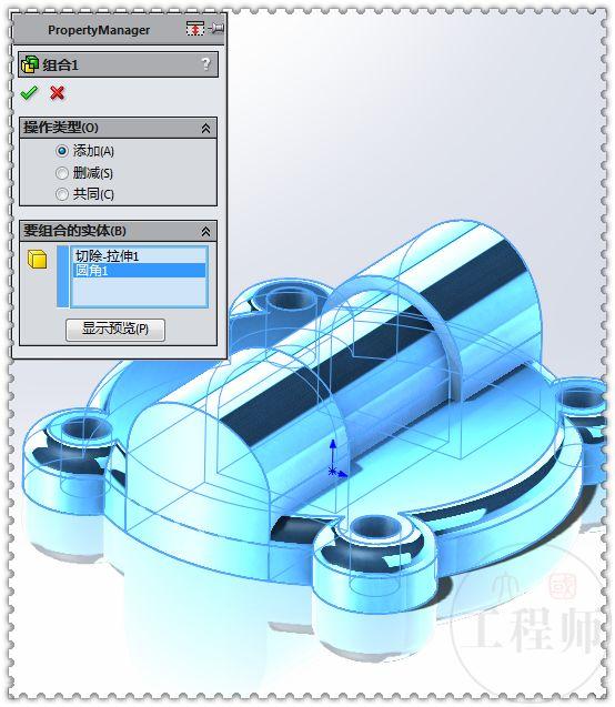 用SW画的3D图形，具体操作很容易，清晰的建模方法才是主要的