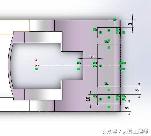 SolidWorks练习题：3D08_H06