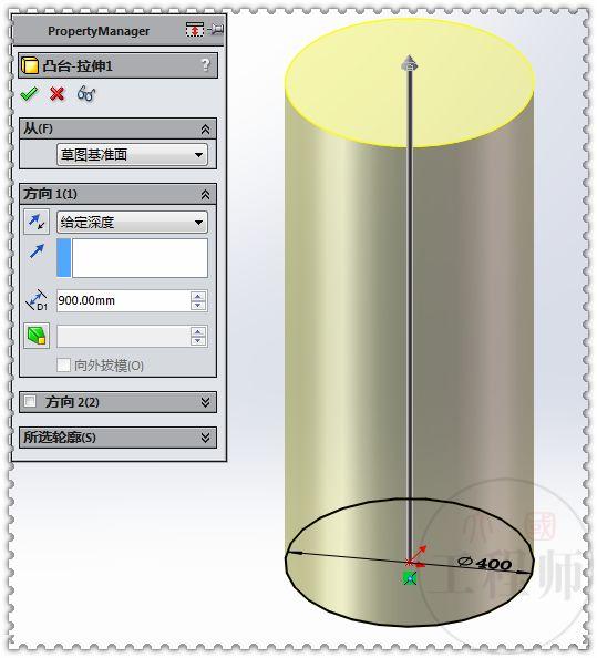 用SolidWorks画一个大嘴凳，这个图还是有些难度的