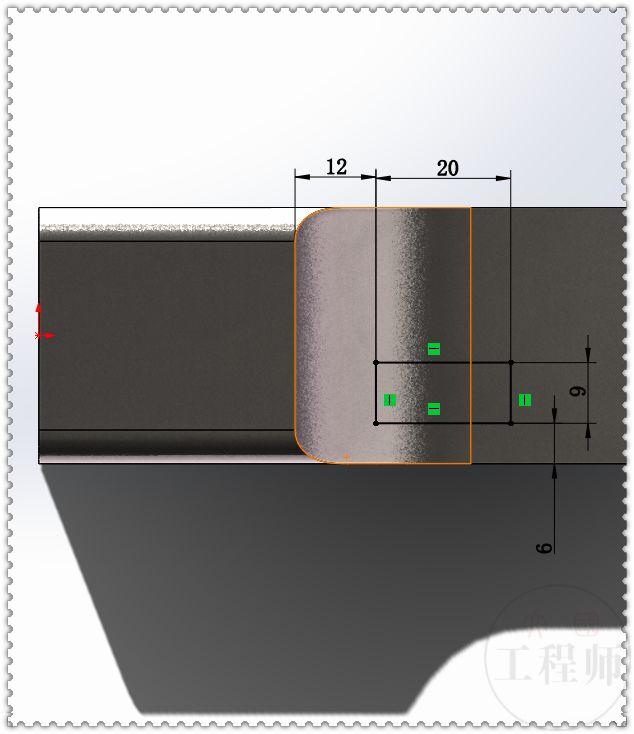 SolidWorks建模练习题：3D08_H05