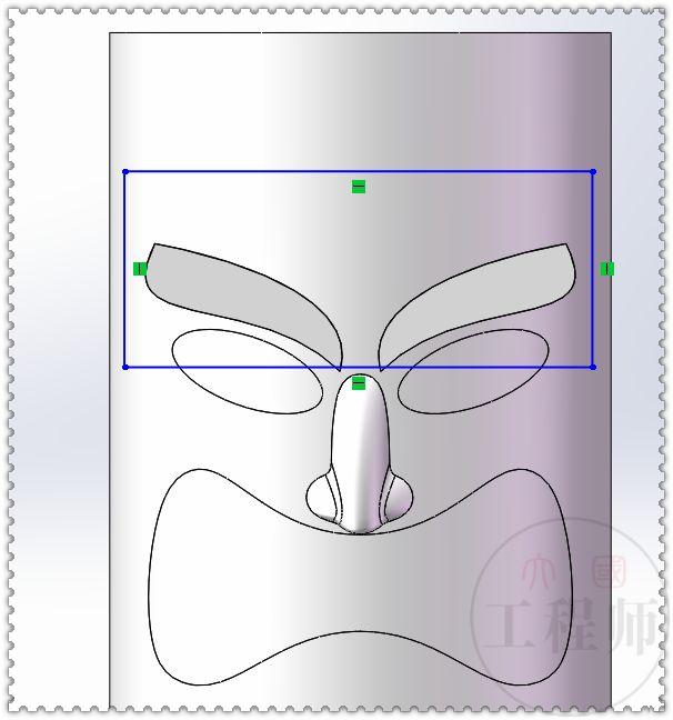 用SolidWorks画一个大嘴凳，这个图还是有些难度的