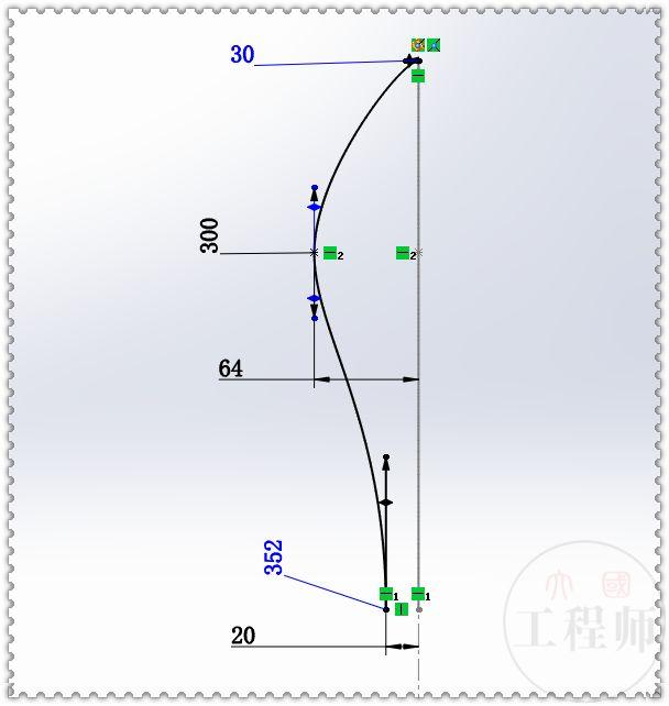 SolidWorks曲面画的鸢尾图形，这个图有点难，初学者估计画不出来