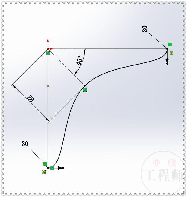 SolidWorks曲面画的鸢尾图形，这个图有点难，初学者估计画不出来