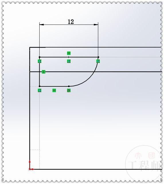 SolidWorks建模练习题：3D08_H05