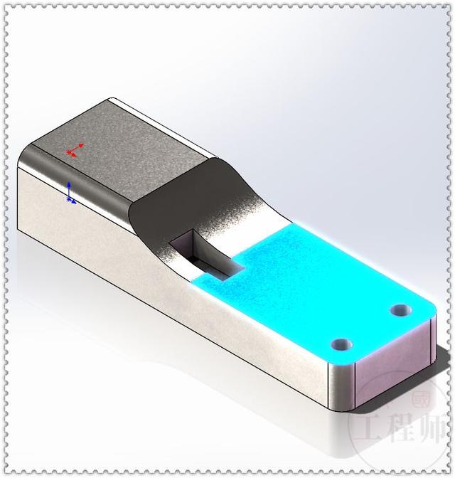 SolidWorks建模练习题：3D08_H05