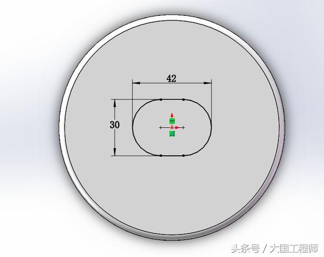 SolidWorks建模练习题：3D08_H03步骤