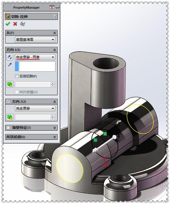 用SW画的3D图形，具体操作很容易，清晰的建模方法才是主要的