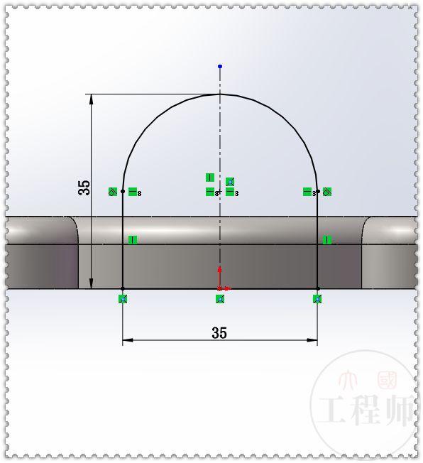 用SW画的3D图形，具体操作很容易，清晰的建模方法才是主要的