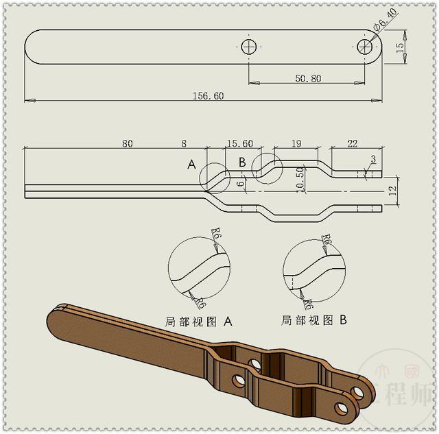 用SolidWorks设计的垂直式快速夹具，这个工具还是很常见的