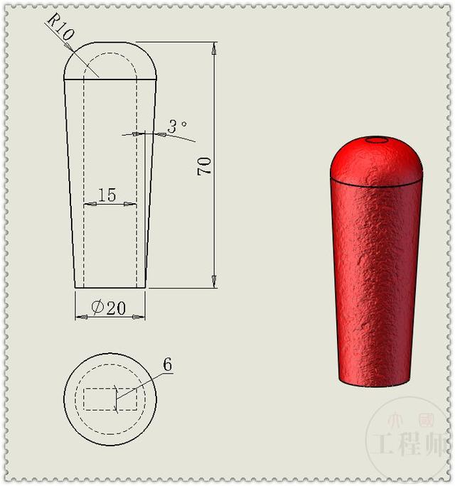 用SolidWorks设计的垂直式快速夹具，这个工具还是很常见的