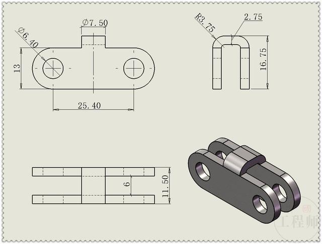 用SolidWorks设计的垂直式快速夹具，这个工具还是很常见的