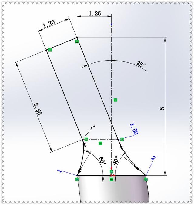 用SolidWorks画一个鱼钩，此图的难度系数几乎为零