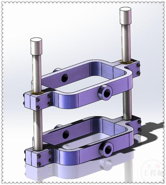 用SolidWorks设计的往复式的齿轮运动机构，要用到多个子装配体