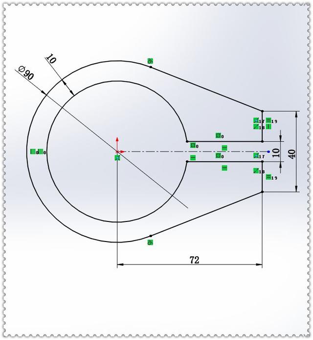 用SolidWorks建模的管件，对于经常画图的人来说，此图一点都不难