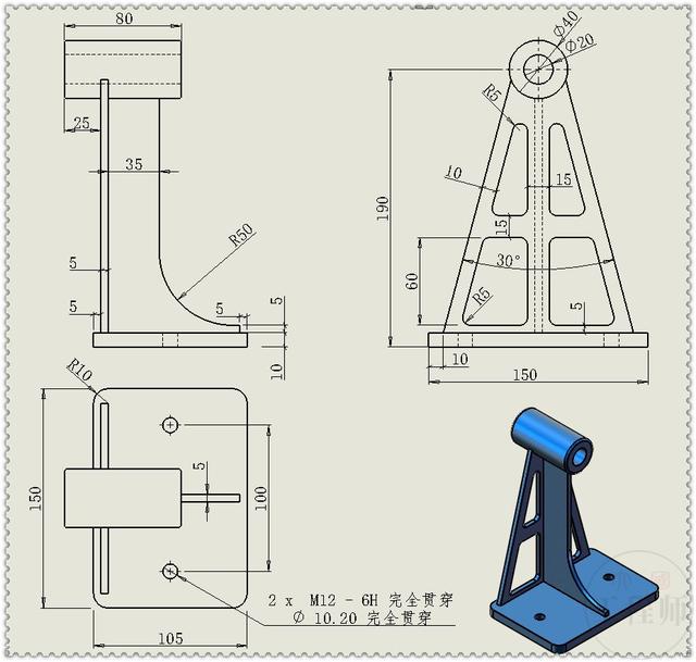 用SW设计的多十字滑槽机构，需要自己动手建模的零件比较多