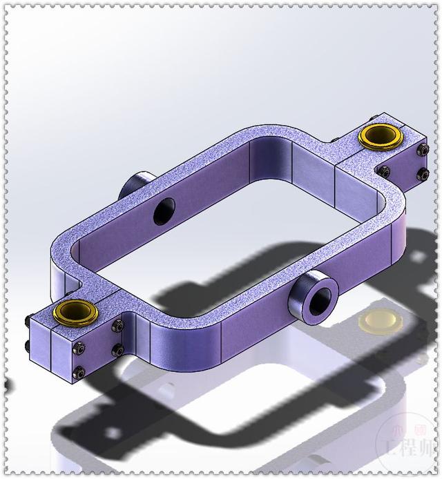 用SolidWorks设计的往复式的齿轮运动机构，要用到多个子装配体